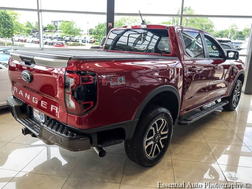 Certified Used 2025 Ruby Red Metallic Ford Lariat image 10