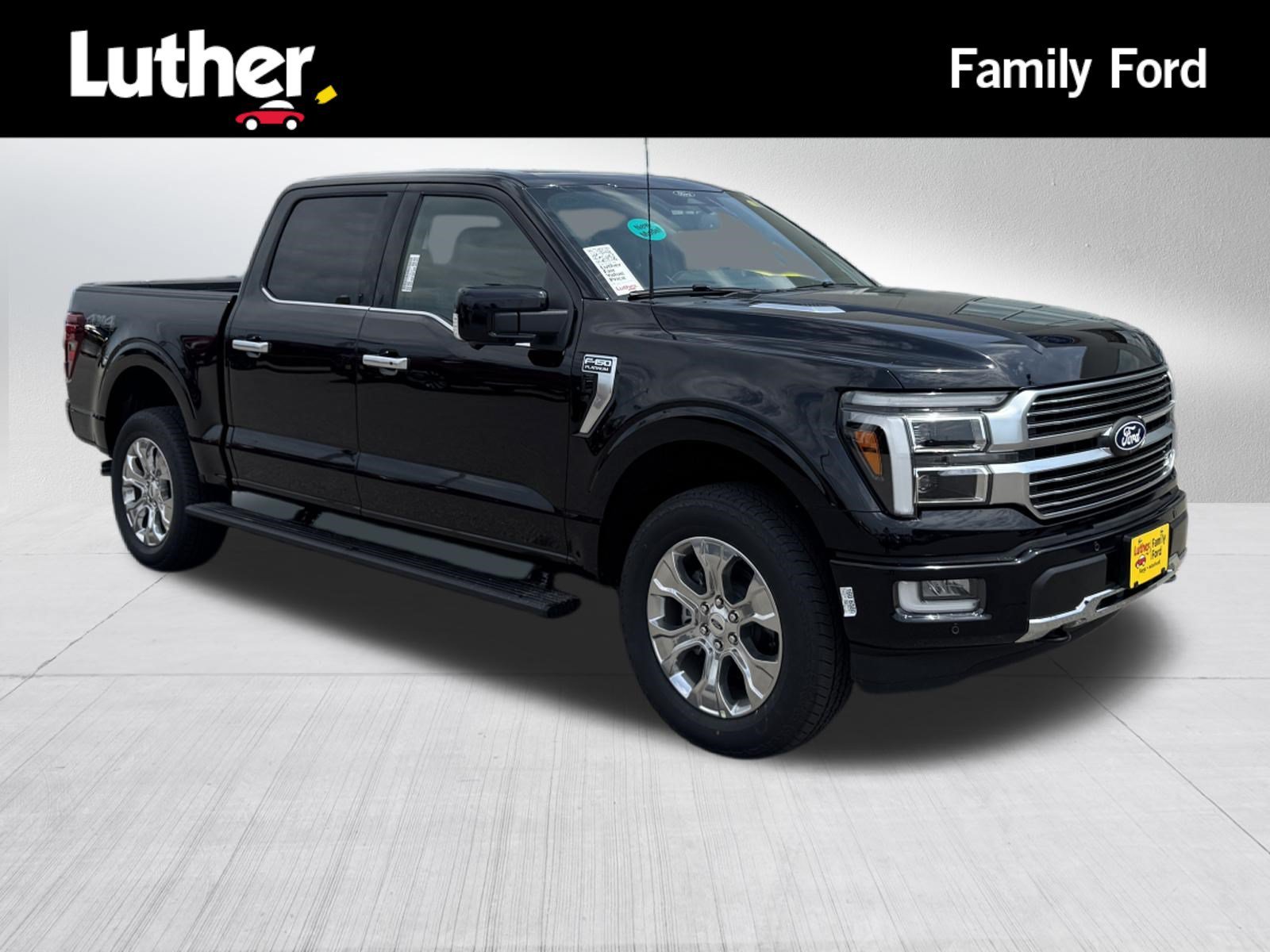 New 2026 Agate Black Metallic Ford Platinum image 1