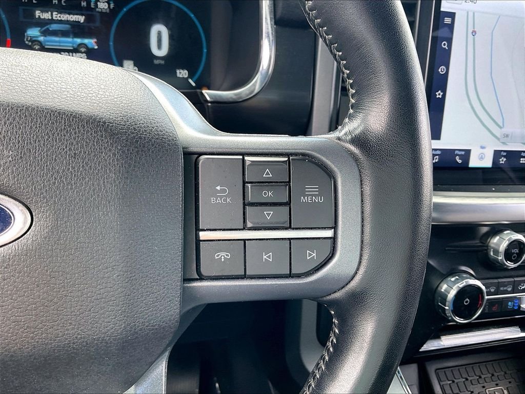Used 2023 Carbonized Gray Metallic Ford Lariat image 22