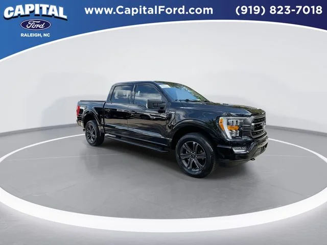 Used 2023 Black Ford XLT image 2