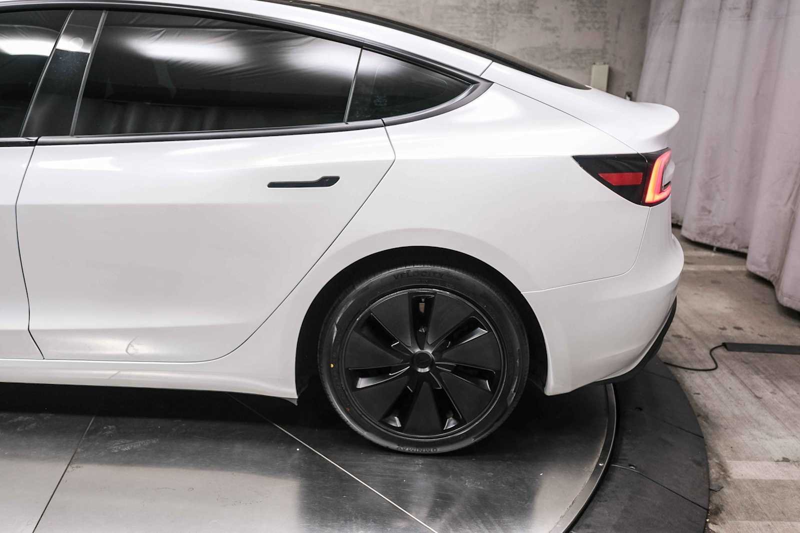 Used 2024 Pearl White Multi-Coat Tesla  image 8
