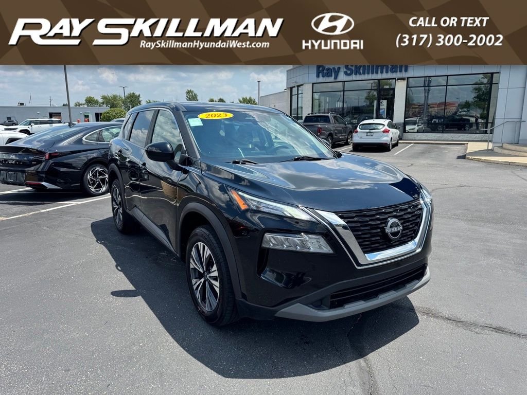 Used 2023 Super Black Nissan SV image 1