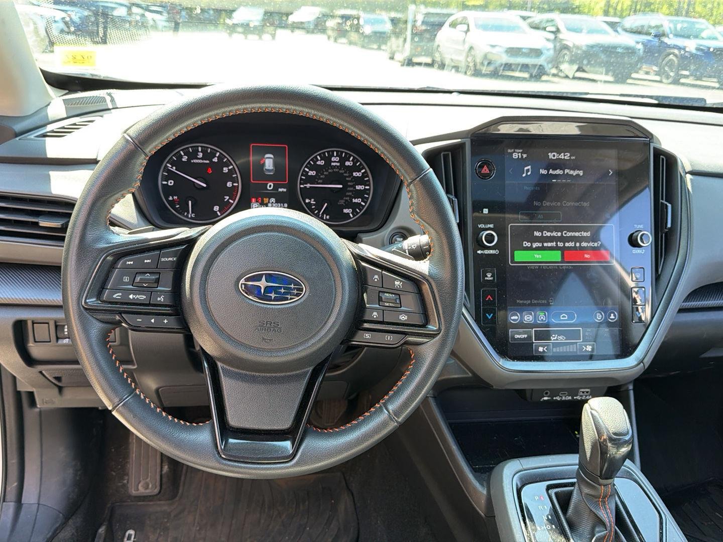 Used 2024 Crystal White Pearl Subaru Limited image 2