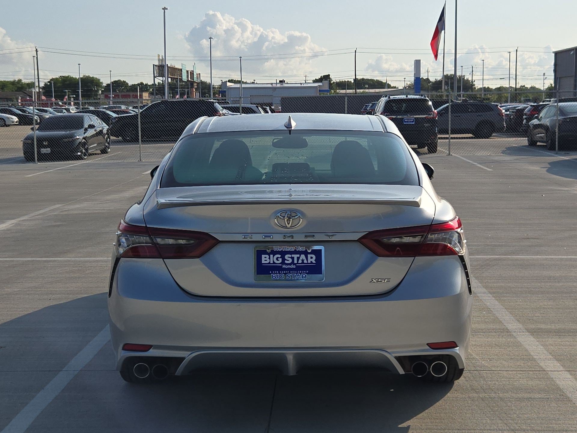 Used 2024 Celestial Silver Metallic Toyota XSE image 4