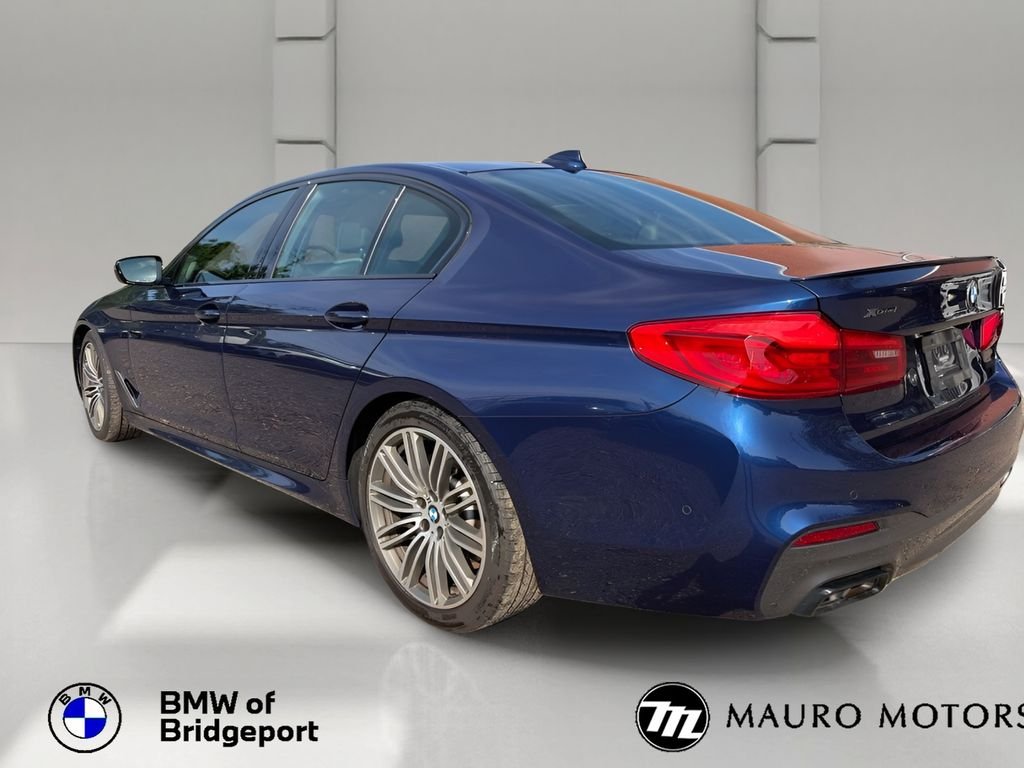 Used 2020 Blue BMW M550i xDrive image 6
