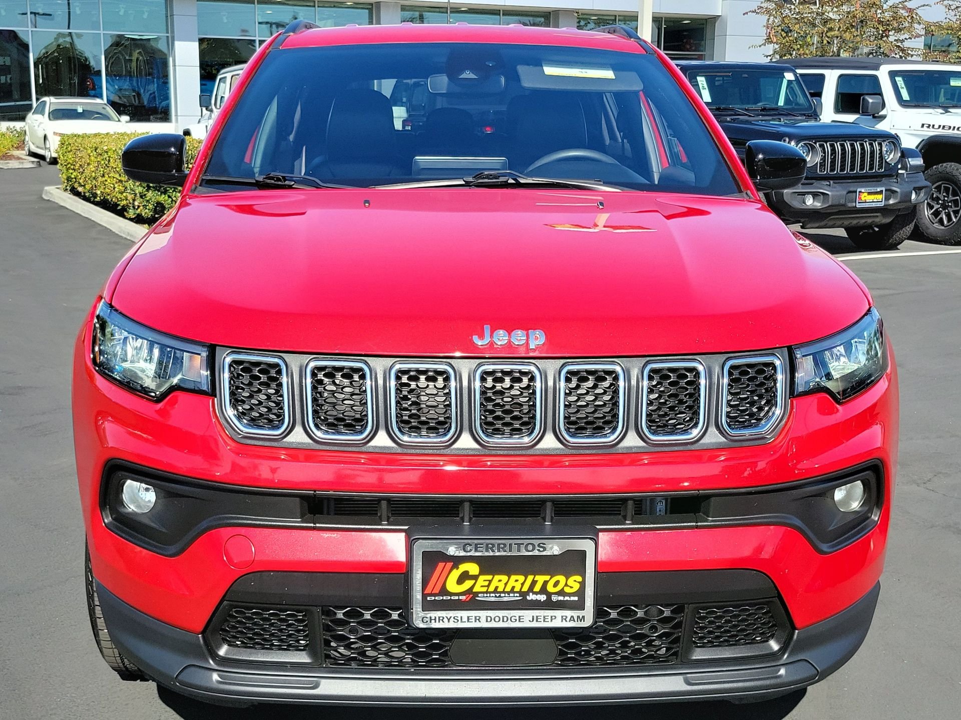 Certified Used 2024 Red Jeep Latitude image 6