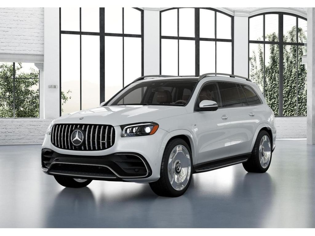 New 2026 MANUFAKTUR Moonlight White Metallic Mercedes-Benz AMG® GLS 63 4MATIC+ SUV image 40
