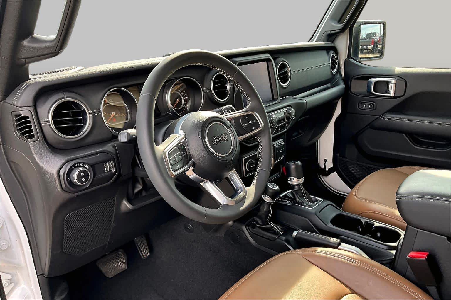 Used 2023 Bright White Clearcoat Jeep Overland image 17