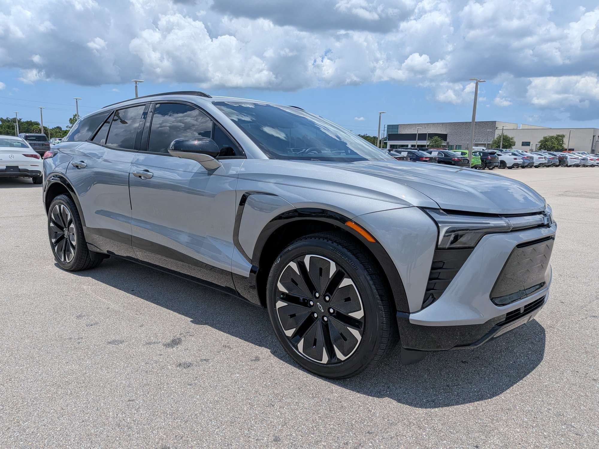 Used 2024 Chevrolet Blazer EV RS with VIN 3GNKDCRJ3RS172028 for sale in Port Charlotte, FL