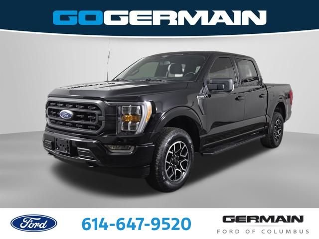 Certified Used 2022 Agate Black Metallic Ford XLT image 1
