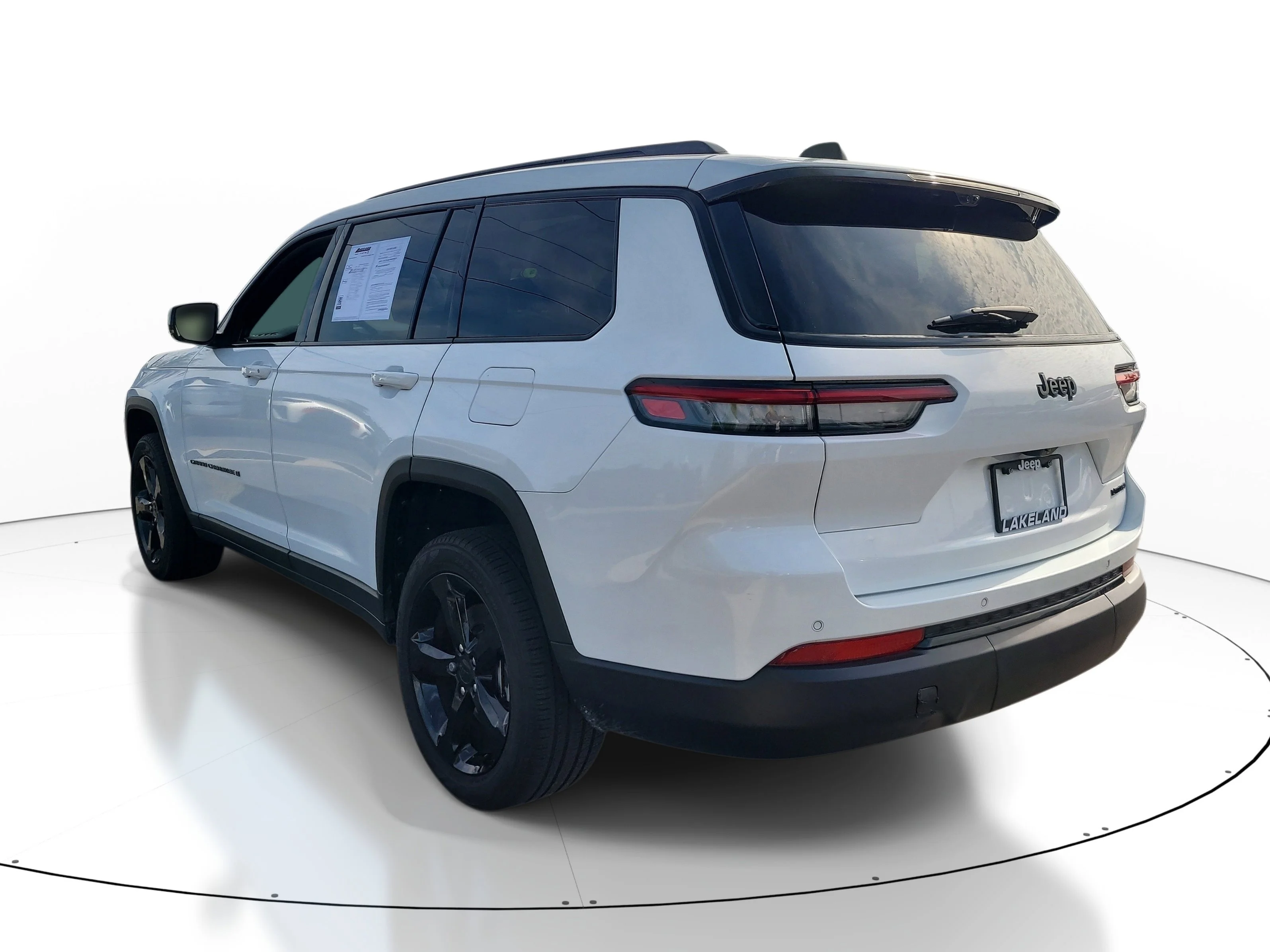 Used 2025 Bright White Clearcoat Jeep Limited image 6