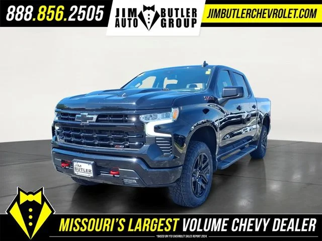 Certified Used 2024 Black Chevrolet LT Trail Boss image 1