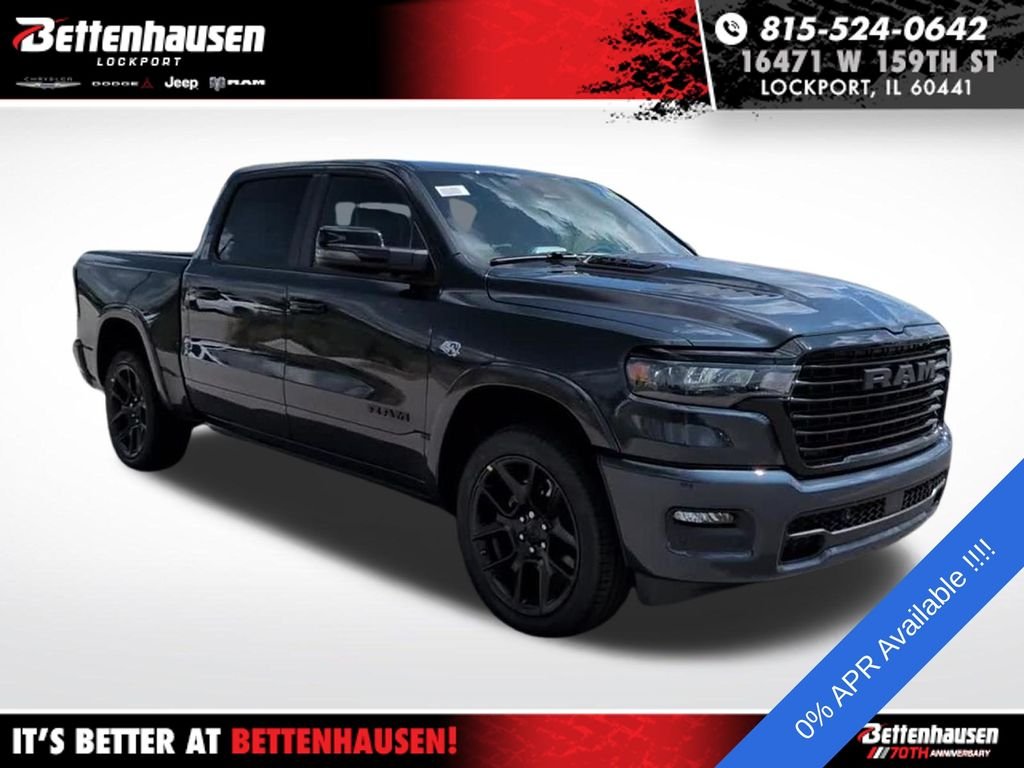 New 2026 Forged Blue Metallic Exterior Paint RAM Laramie image 2