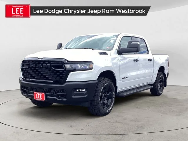New 2026 Bright White Clearcoat Ram WARLOCK CREW CAB 4X4 5