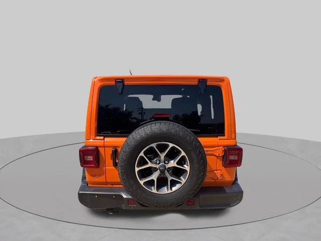 Certified Used 2025 Orange Jeep Sport S image 8