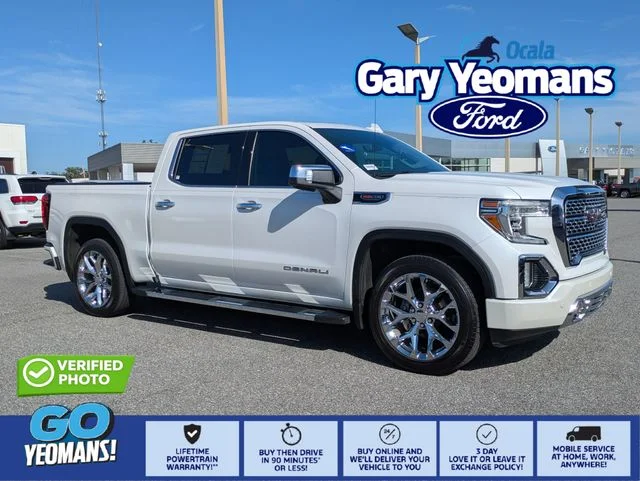Certified Used 2019 White Frost GMC Denali image 1