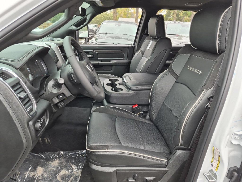 New 2027 Bright White Clear-Coat Exterior Paint RAM Laramie image 12
