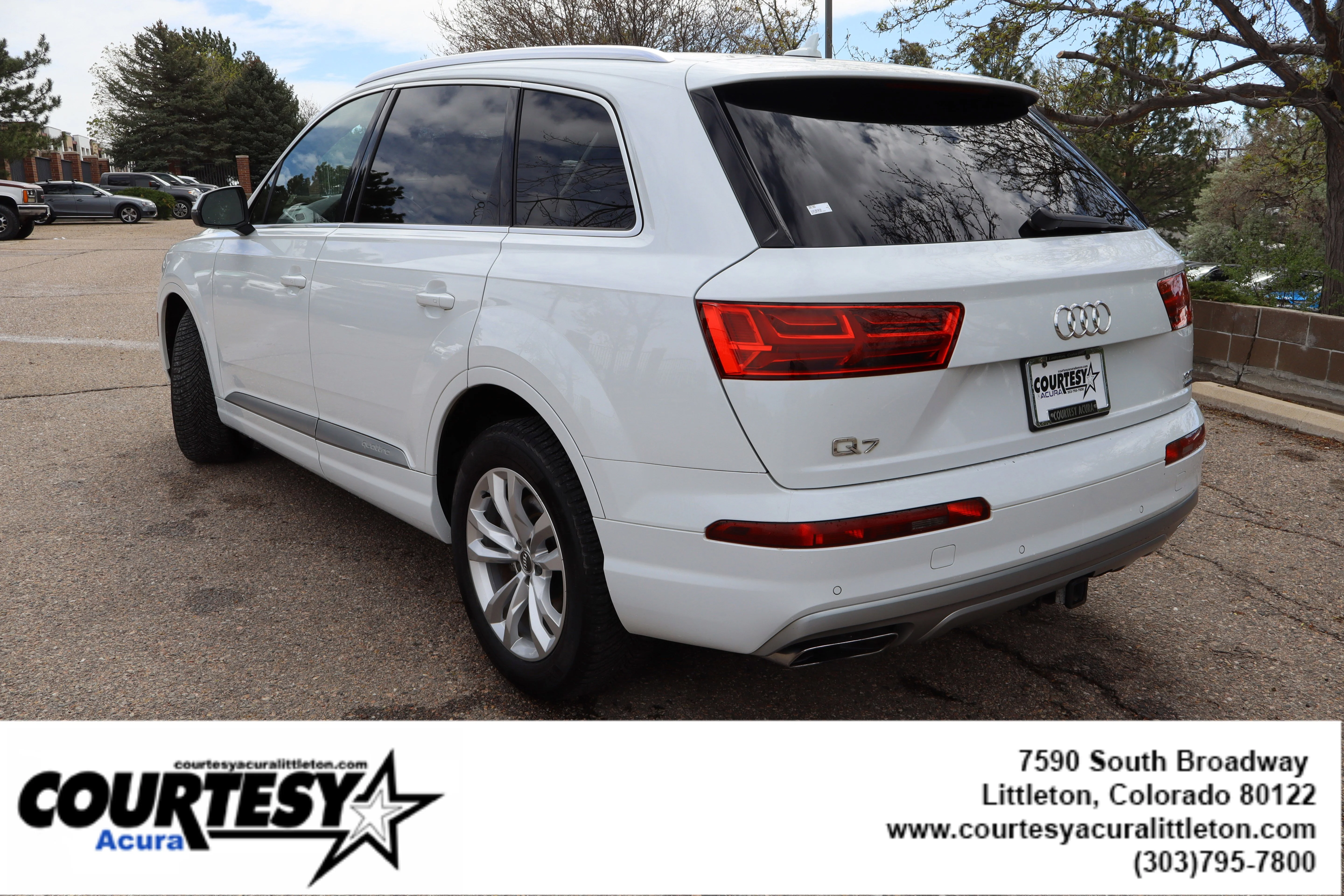 Used 2018 White Audi Premium Plus image 4
