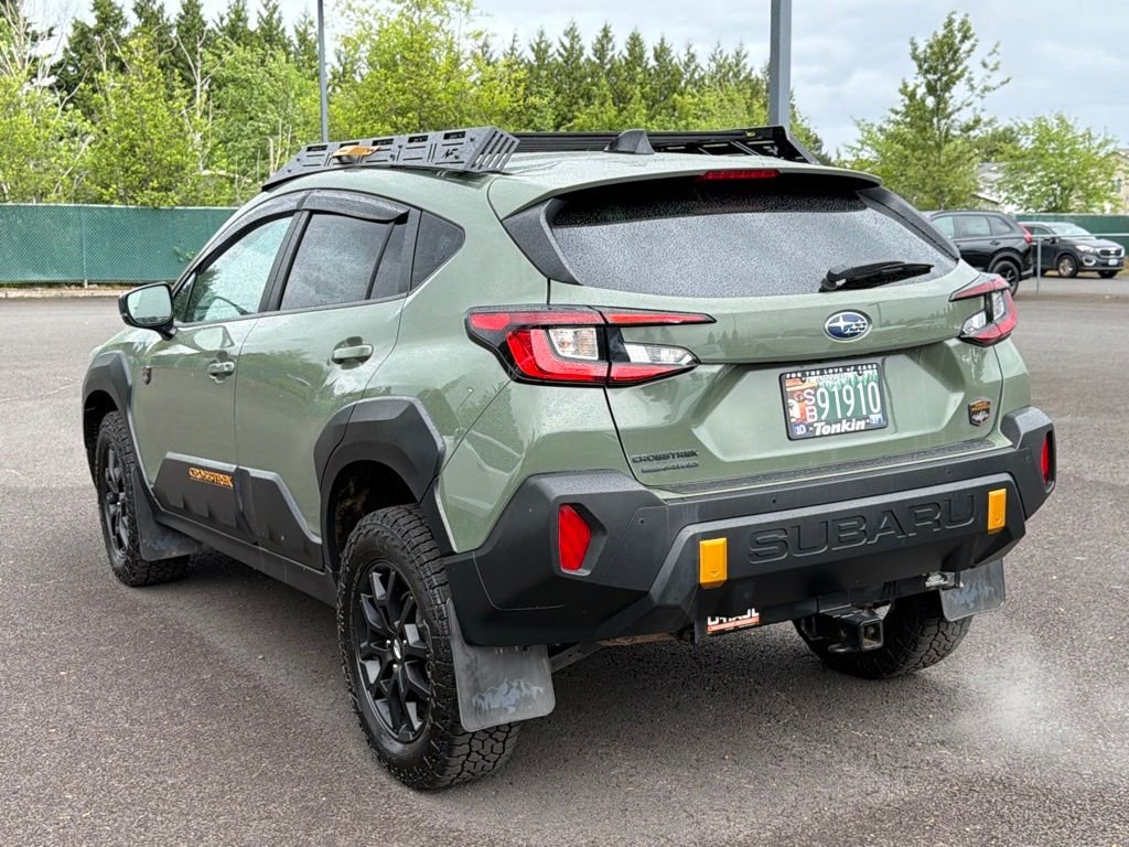 Used 2024 Alpine Green Subaru Wilderness image 5