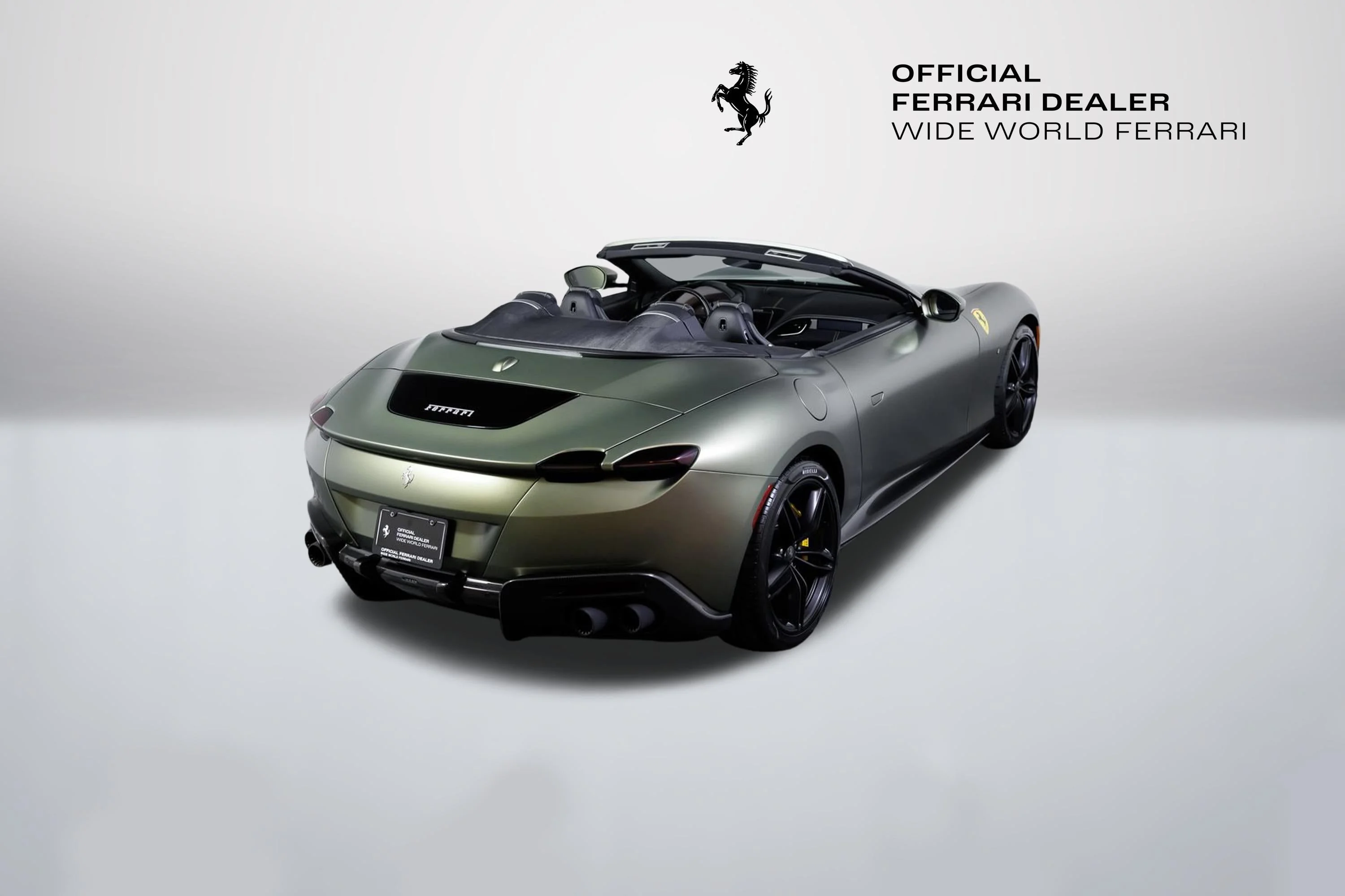 Certified Used 2024 Verde Masoni Opaco Ferrari Base image 13