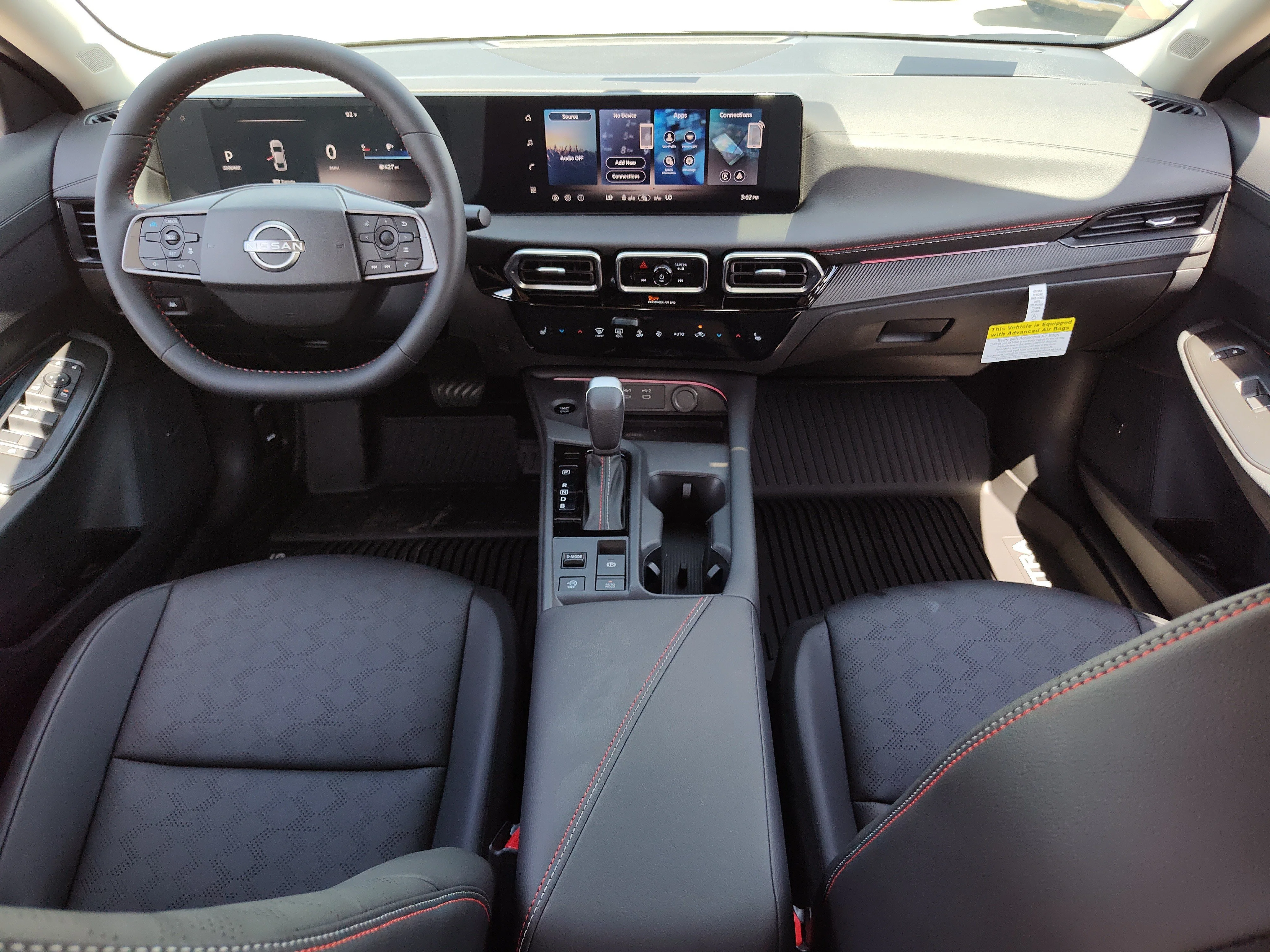 New 2026 Atlantic Gray Metallic / Super Black Two-tone Nissan SR image 11