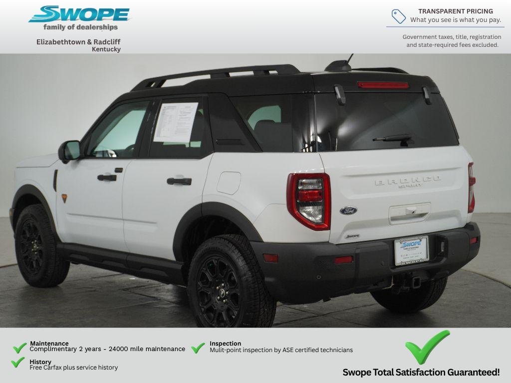 Used 2025 OXFORD WHITE Ford Badlands image 5