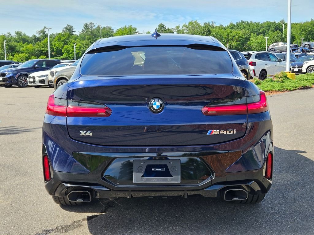 Used 2025 Tanzanite Blue II Metallic BMW M40i image 6