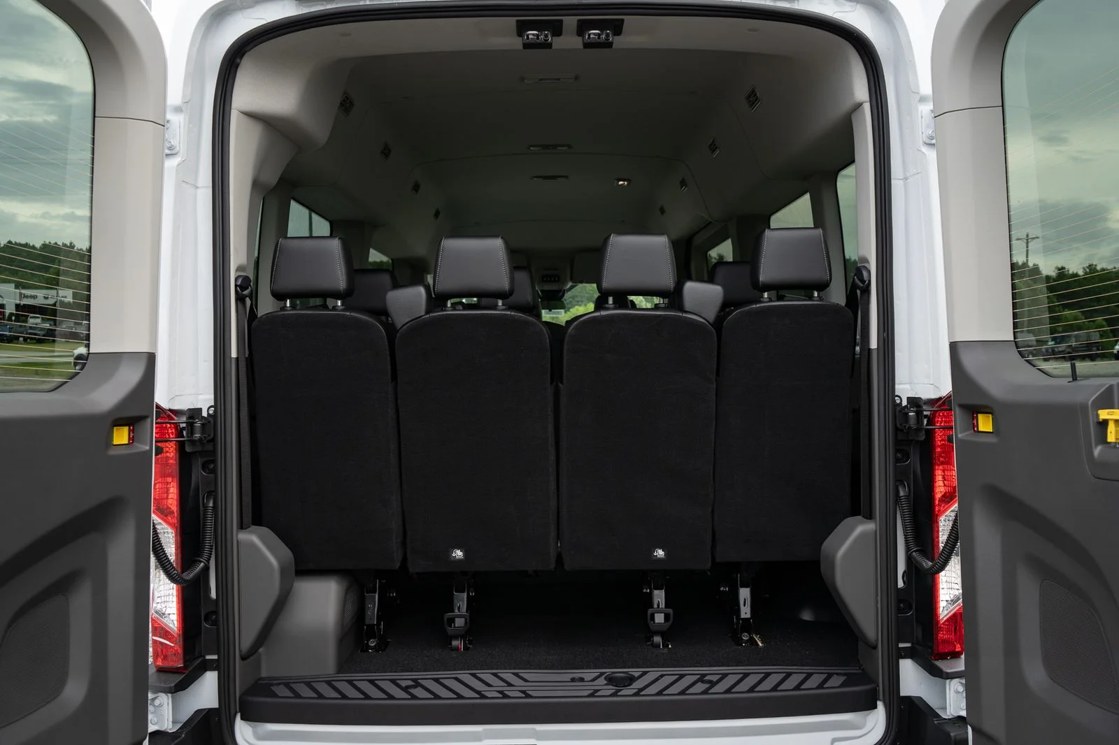 New 2026 Oxford White Ford Passenger Van XL image 9