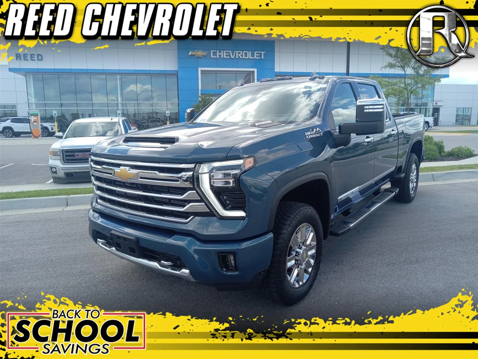 New 2026 Lakeshore Blue Metallic Chevrolet High Country image 1