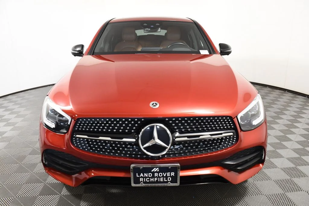 Used 2021 designo Cardinal Red Metallic Mercedes-Benz GLC 300 Coupe image 10