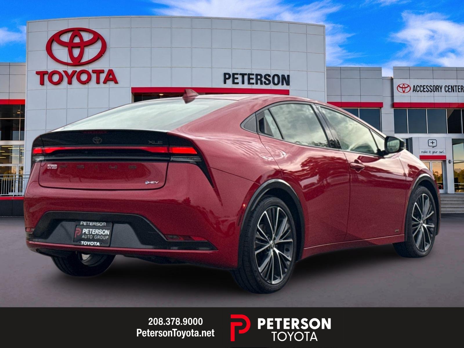 Used 2024 Red Toyota XLE image 3