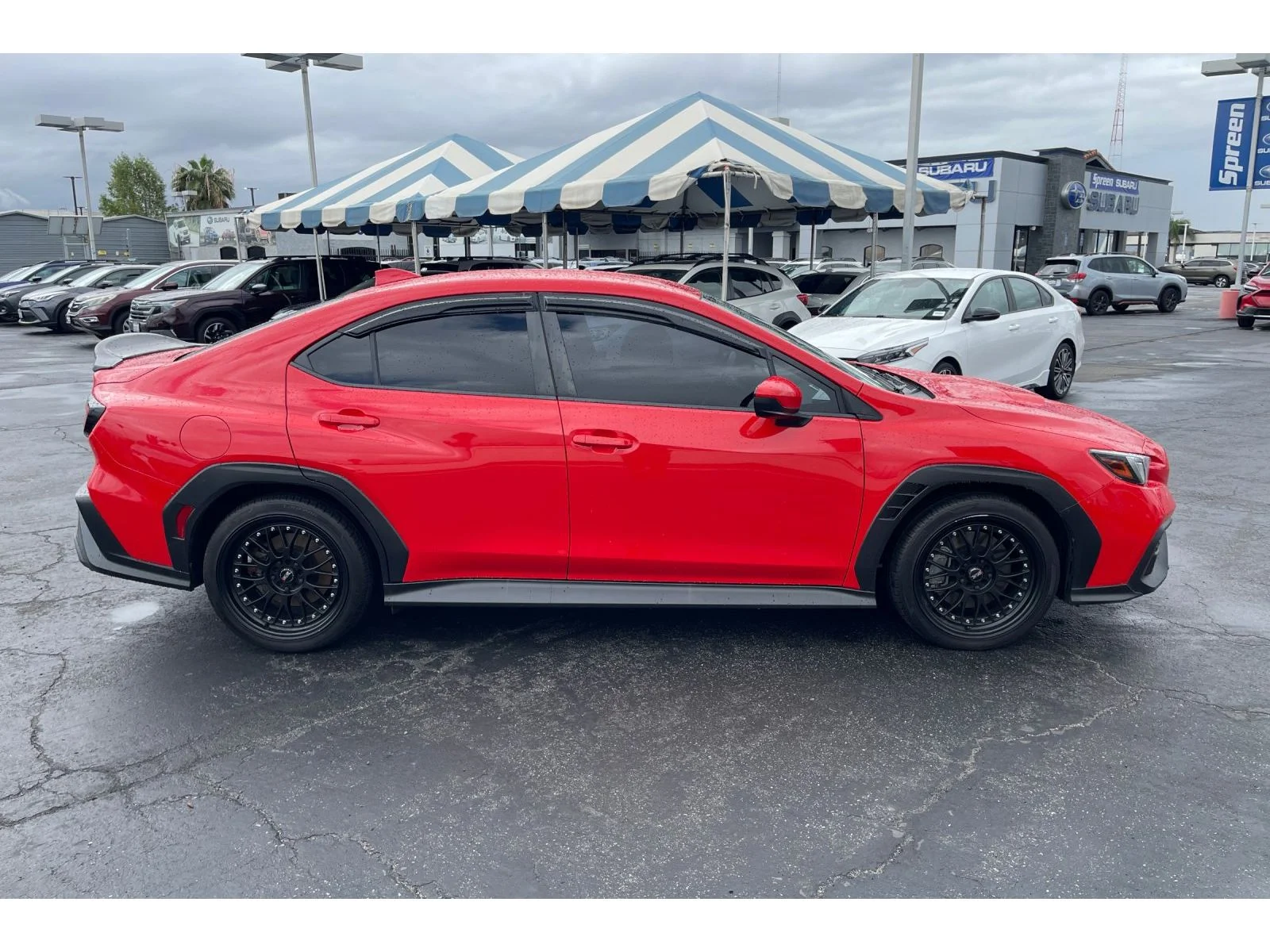 Used 2022 IGNITION RED Subaru Base image 7