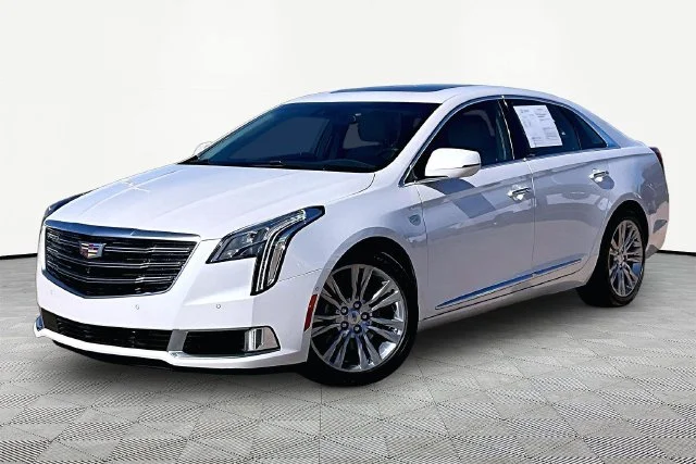 Used 2018 White Cadillac Luxury image 1
