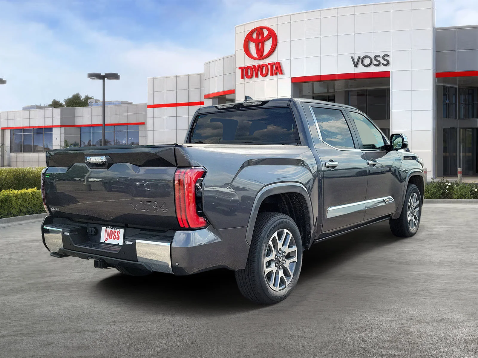 New 2026 Magnetic Gray Metallic Toyota 1794 Edition CrewMax 5.5
