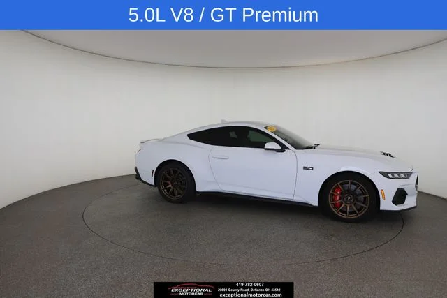 Used 2024 White Ford GT Premium image 25