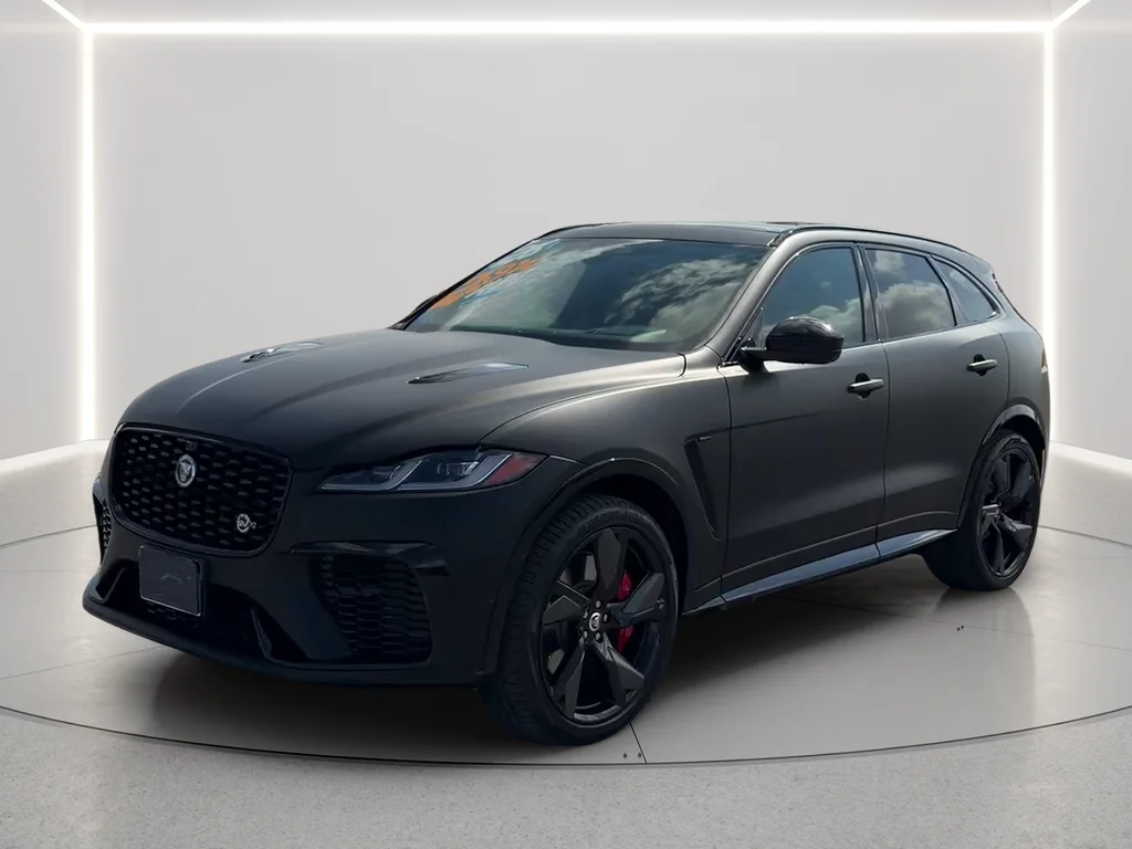 New 2026 Chalk Blue Jaguar SVR image 1