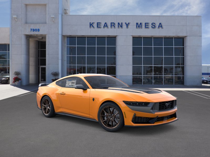 New 2026 Orange Fury Metallic Tri-coat Ford Dark Horse image 32