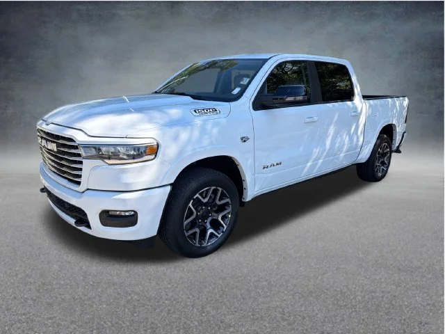 New 2027 Bright White Clear-Coat Exterior Paint RAM Laramie image 3