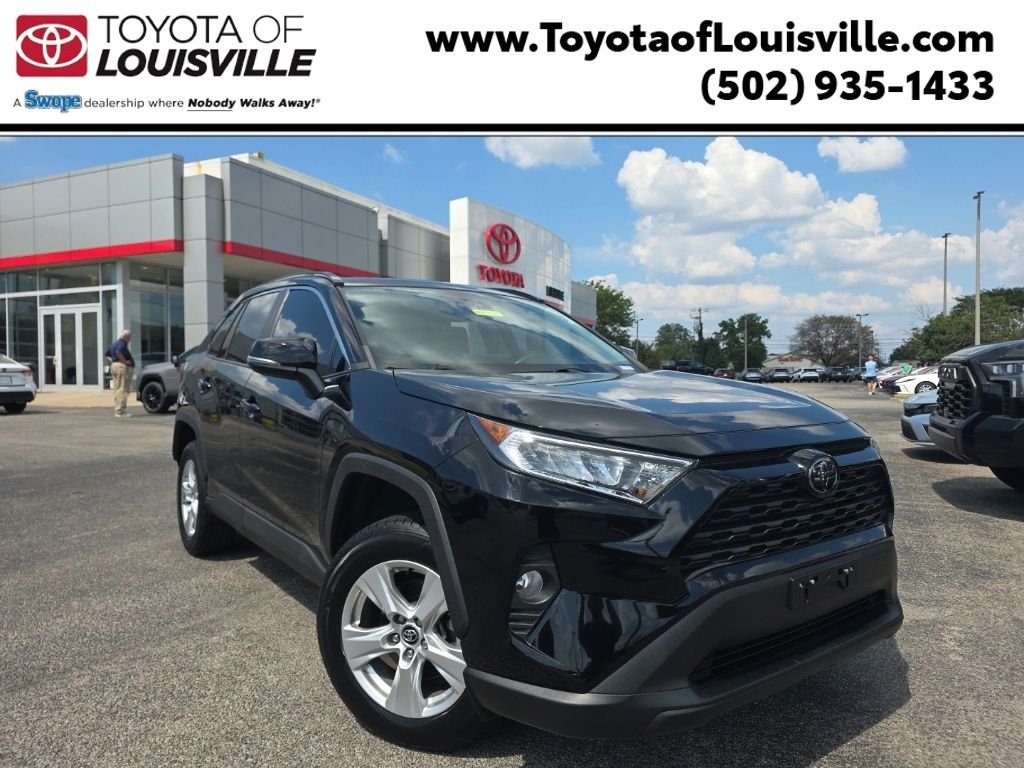 Certified Used 2020 Black Toyota XLE image 1