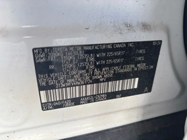 Used 2024 White Toyota XLE image 14