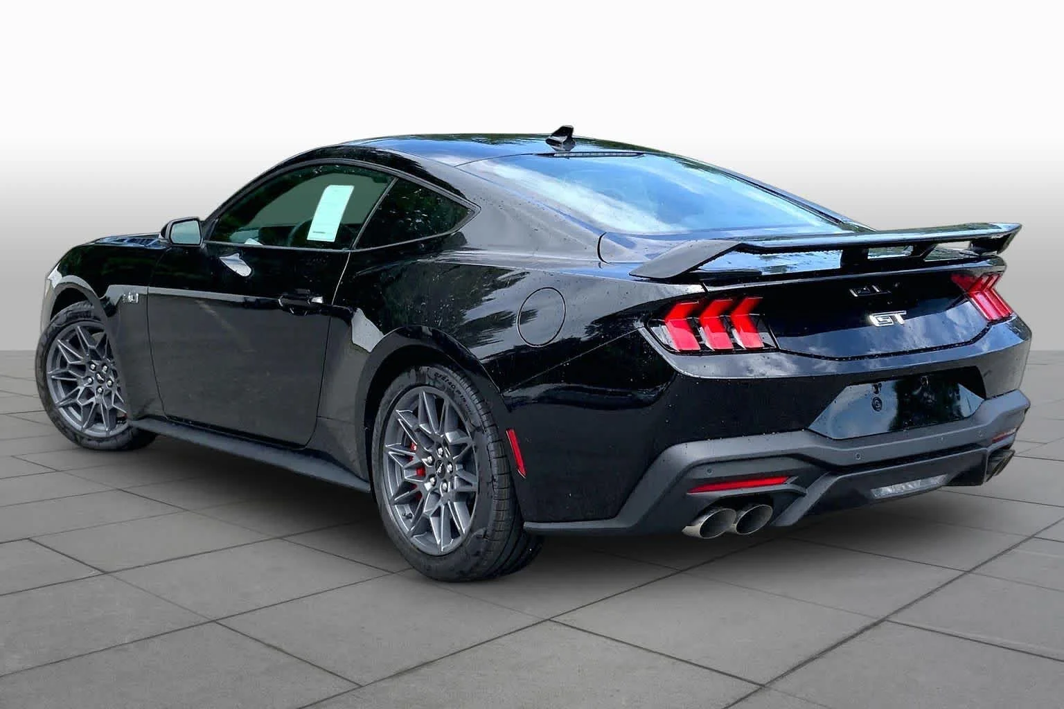 New 2026 Shadow Black Ford GT Premium Fastback image 3