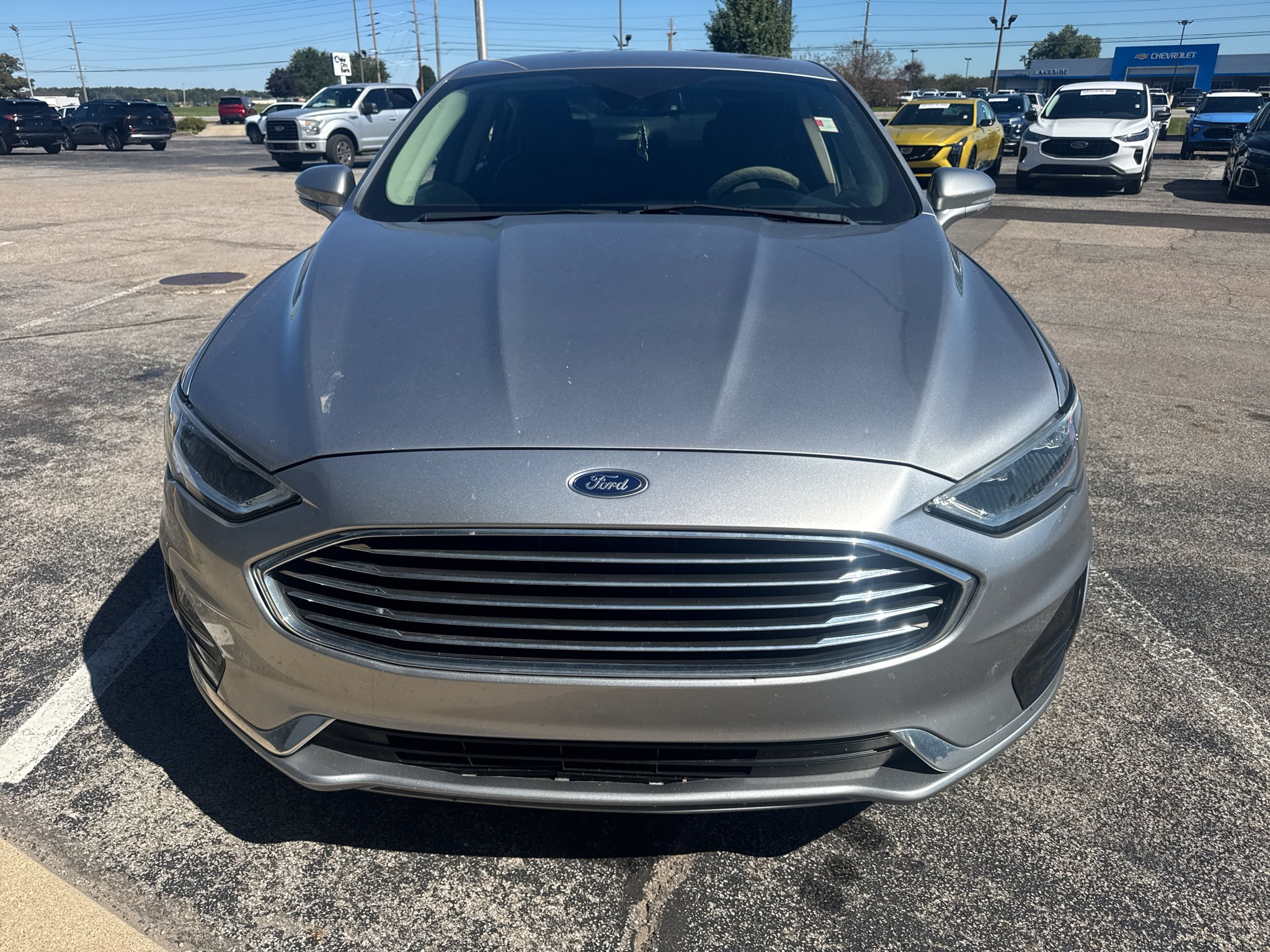 Used 2020 Ford Fusion SEL with VIN 3FA6P0CD4LR203827 for sale in Warsaw, IN