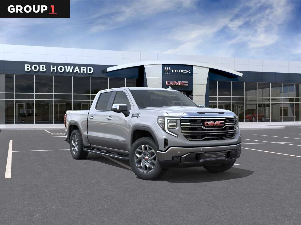 New 2026 Sterling Metallic GMC SLT image 1