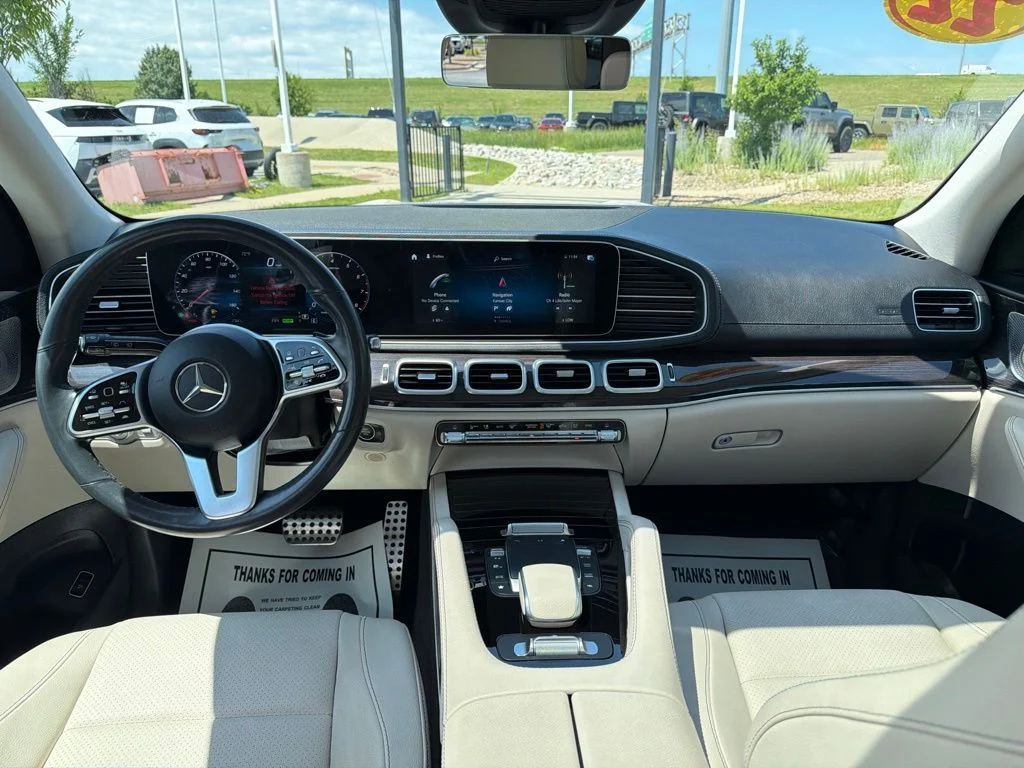 Used 2022 White Mercedes-Benz GLS 450 image 14