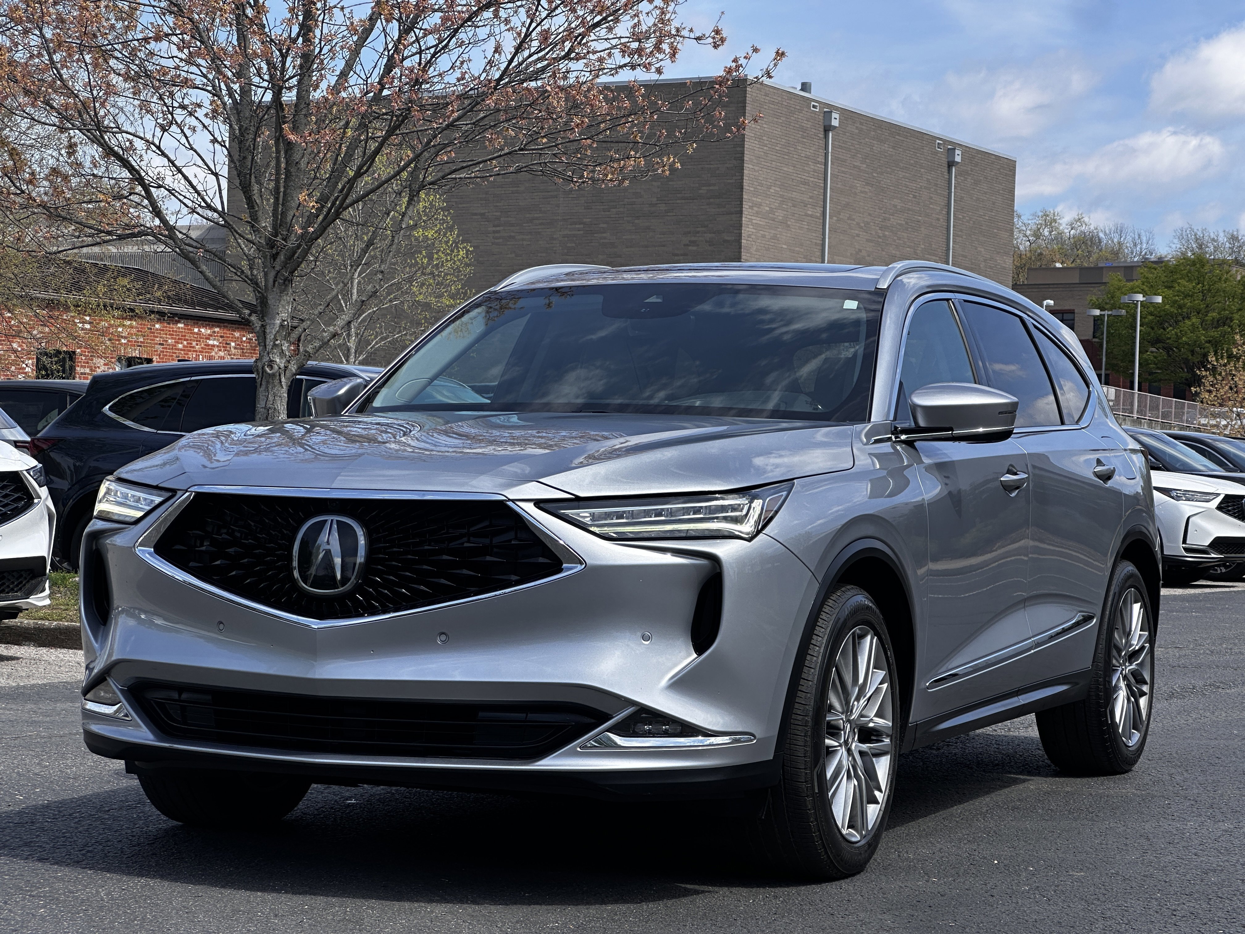 Used 2023 Lunar Silver Metallic Acura SH-AWD ADVANCE image 47