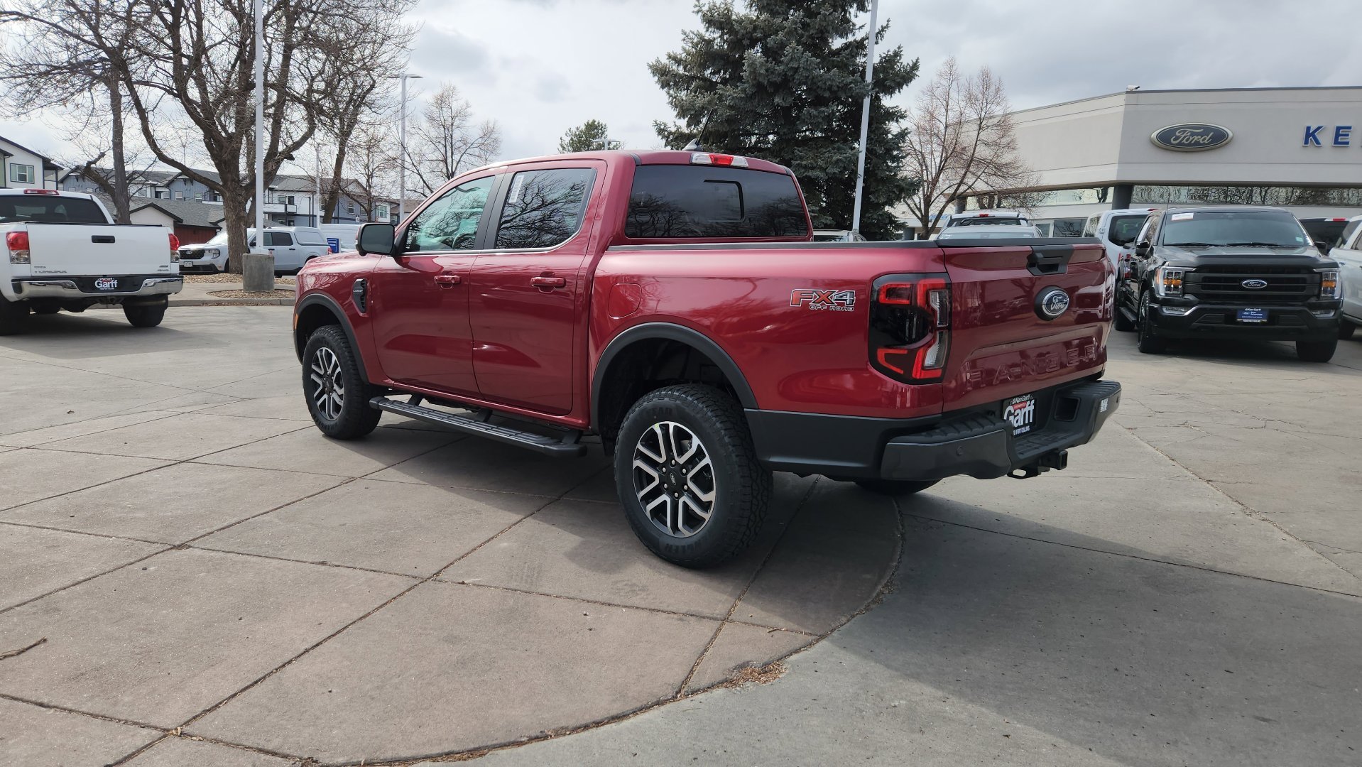 New 2025 Ruby Red Metallic Tinted Clearcoat Ford LARIAT image 9