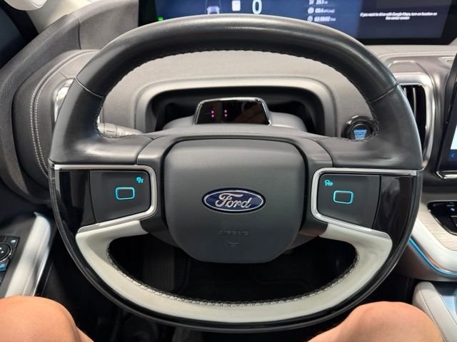 Certified Used 2025 Stone Blue Metallic Ford Platinum image 36