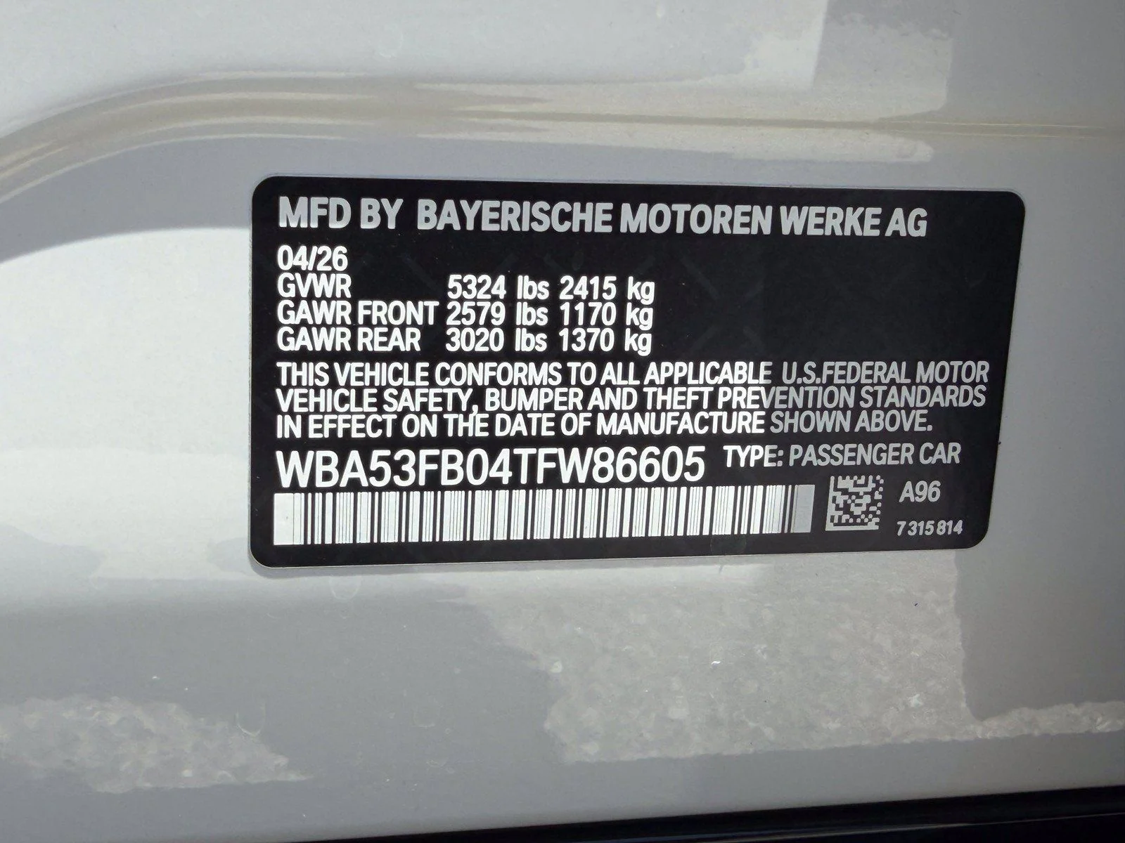 New 2026 Mineral White Metallic BMW M440i image 35