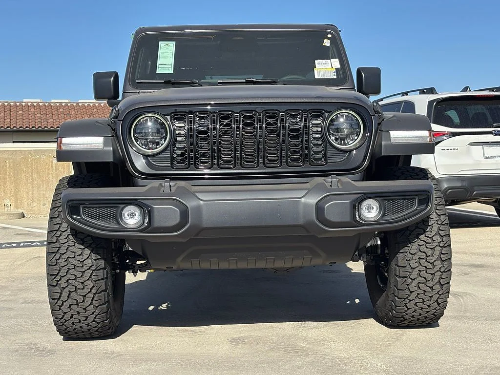 New 2026 Granite Crystal Metallic Clear Coat Jeep 4-Door Willys 4x4 image 6