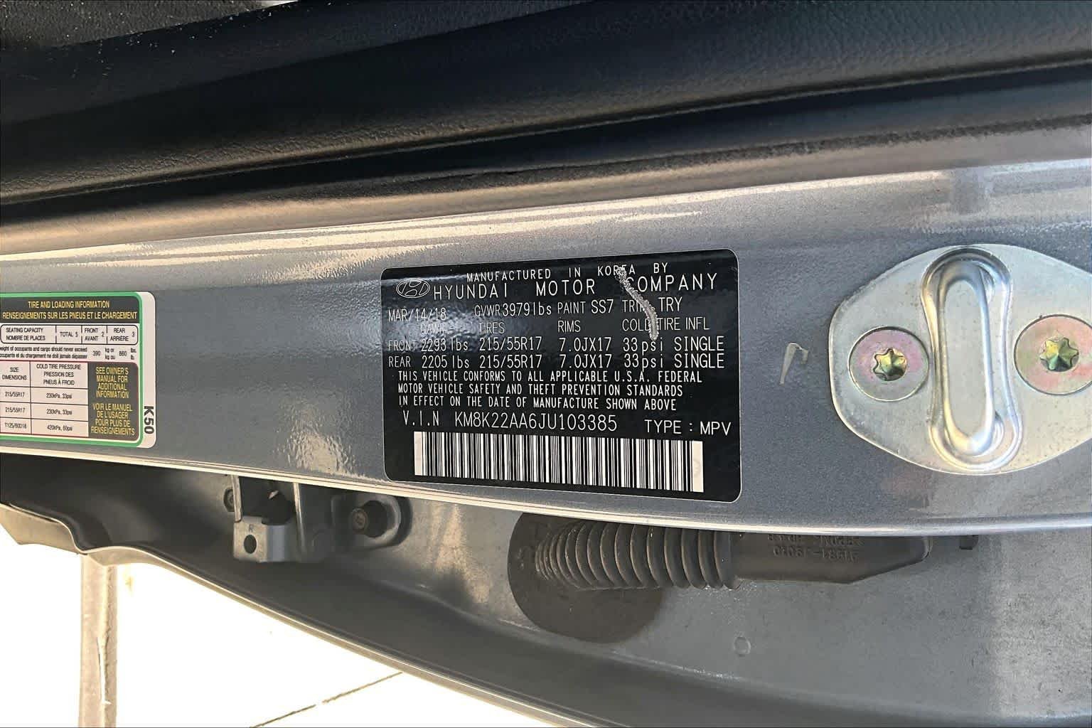 Used 2018 Sonic Silver Hyundai SEL image 33